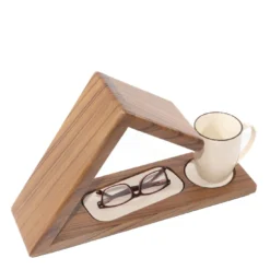Accessorio da scrivania multiuso Leggo Teak