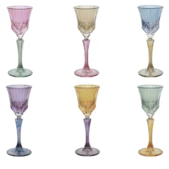 Ada 06 Set di 6 bicchieri da liquore