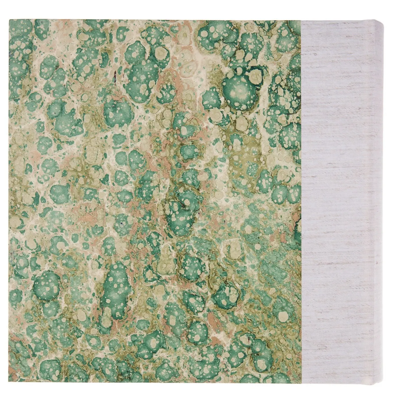 Album fotografico su tela verde