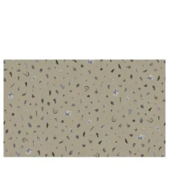 Alphabet Beige Luca Artioli Carta da parati