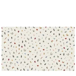 Alphabet Cream Luca Artioli Carta da parati