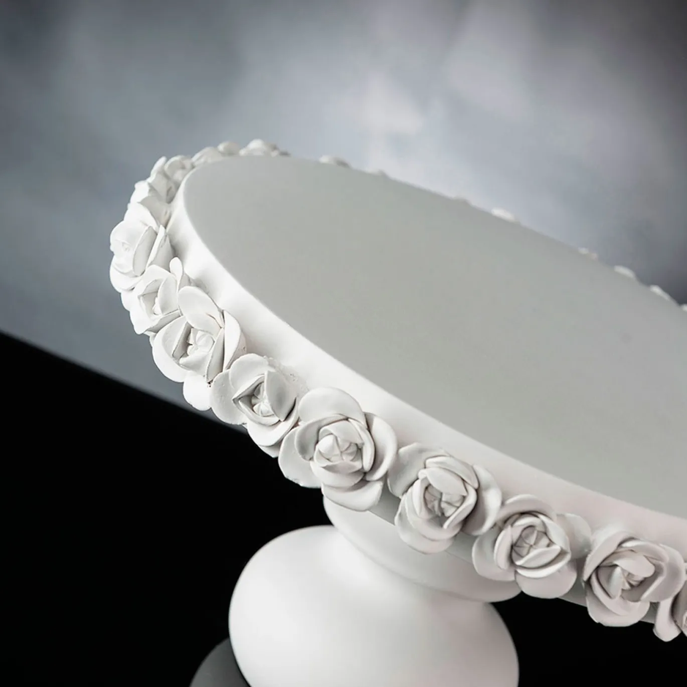 Alzata per torta bianca Coco