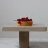 Alzata per torte in pietra di Puglia