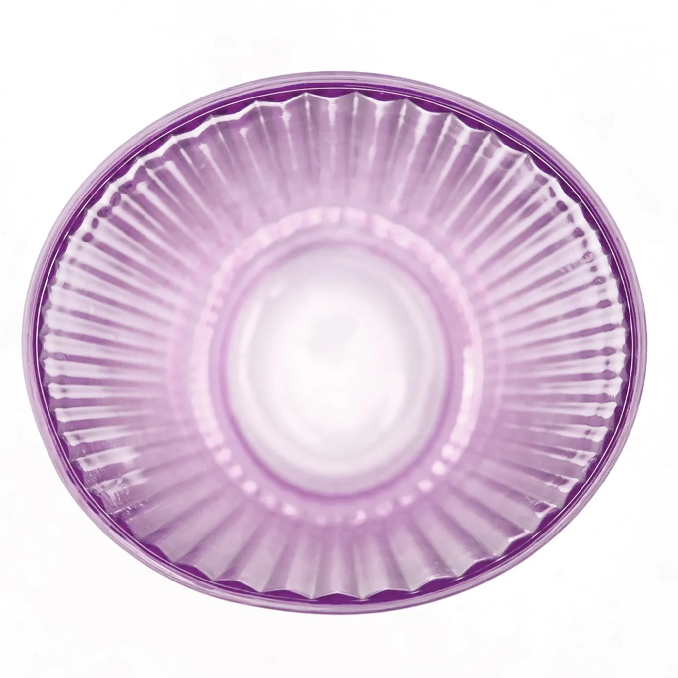 Alzata Prestige in Vetro Viola