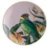 Animalia Set di 2 piatti da pane in porcellana con parot