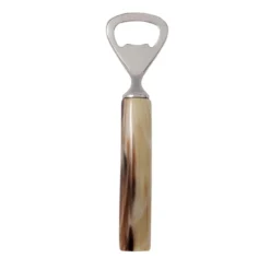 Apribottiglie in Corno Marrone