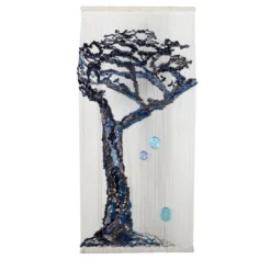 Arazzo Albero Blu Dei Desideri