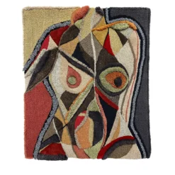 Arazzo con figura femminile