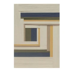 Arazzo Multicolore Ephemera #2