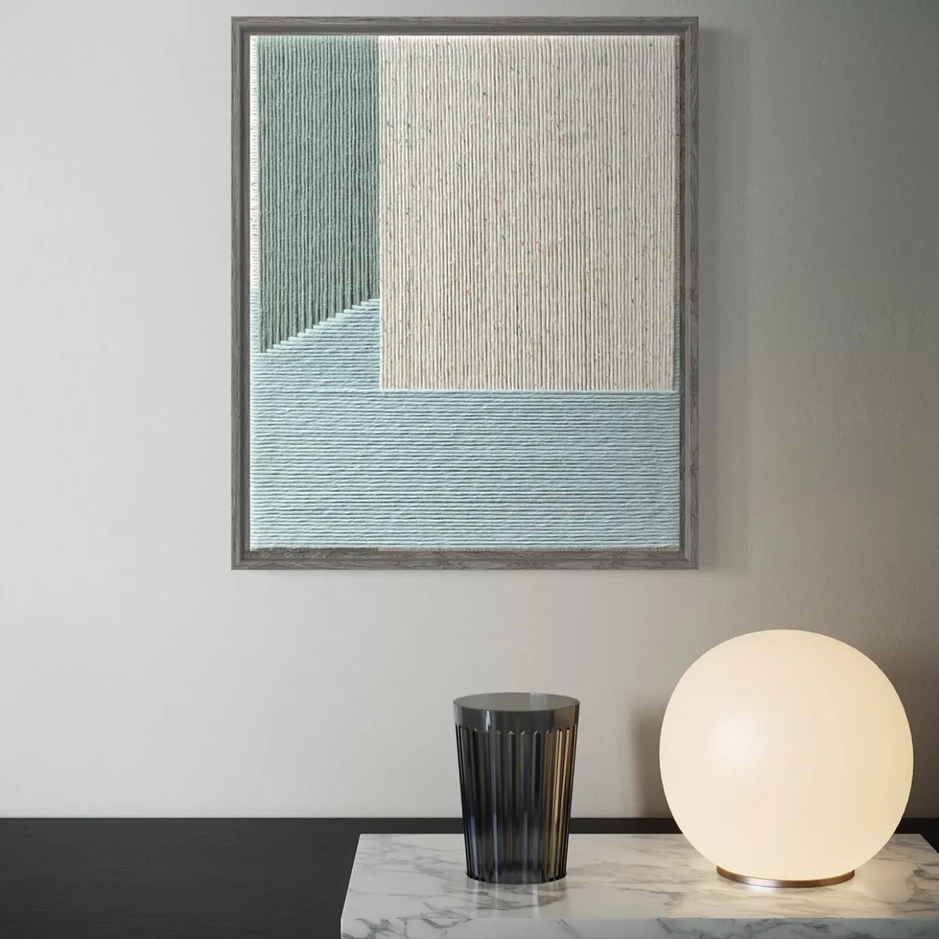 Arazzo multicolore Simple Forms, #2