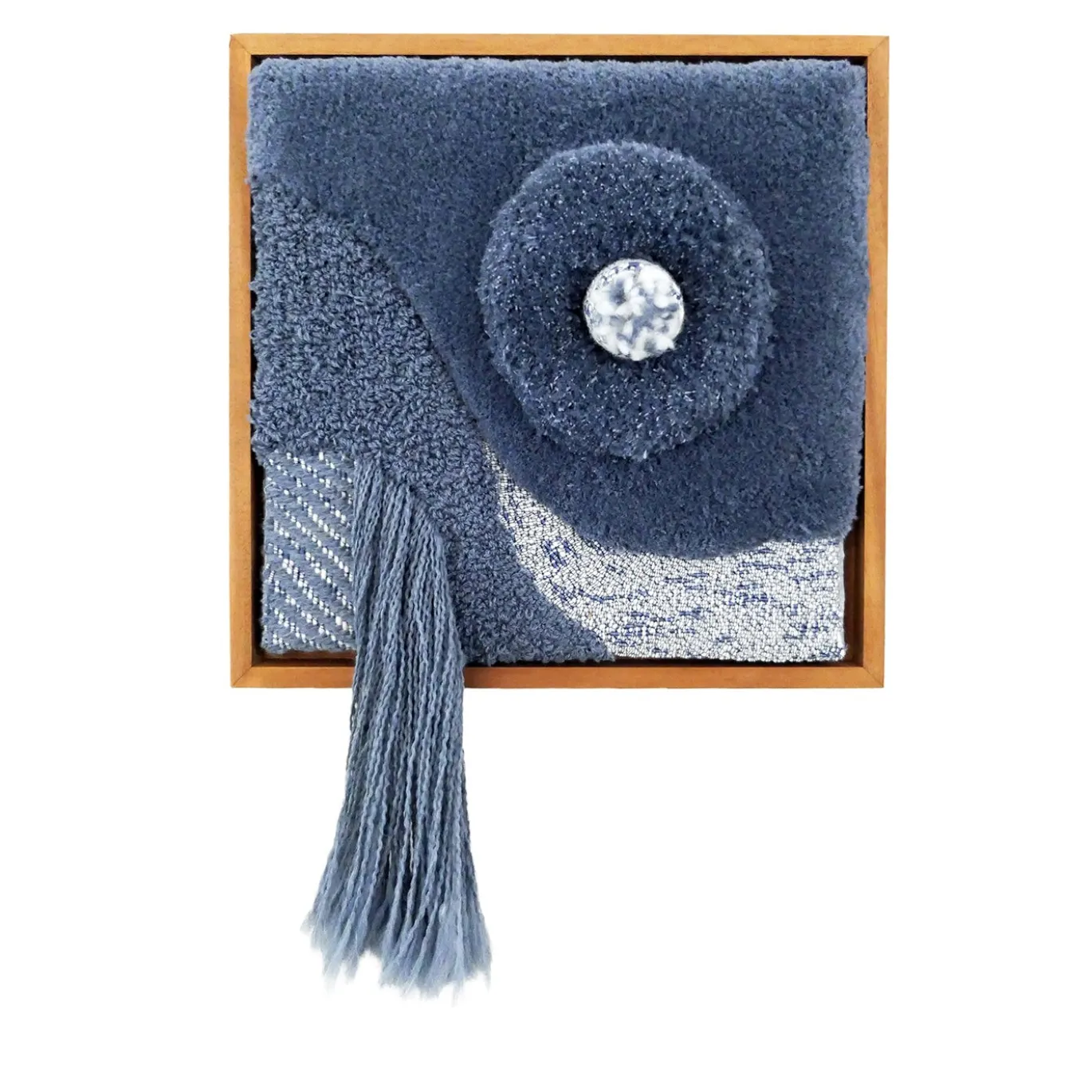 Arazzo Quadrato Rumours Blue II