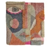 Arazzo Specular in lana rosa arancione e beige