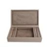Arc Long Gray Jewelry Chest