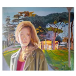 Arriverà La Primavera Pittura olio su tela