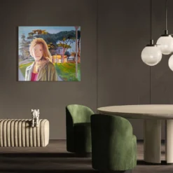Arriverà La Primavera Pittura olio su tela
