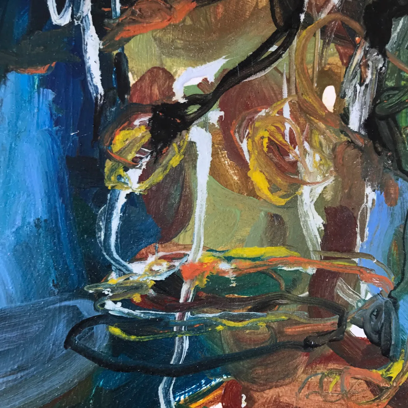 Autoritratto Pittura a smalto