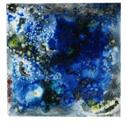 Avvistamenti Lunari - Pannello decorativo in ceramica 2019 di Ennio Nonni