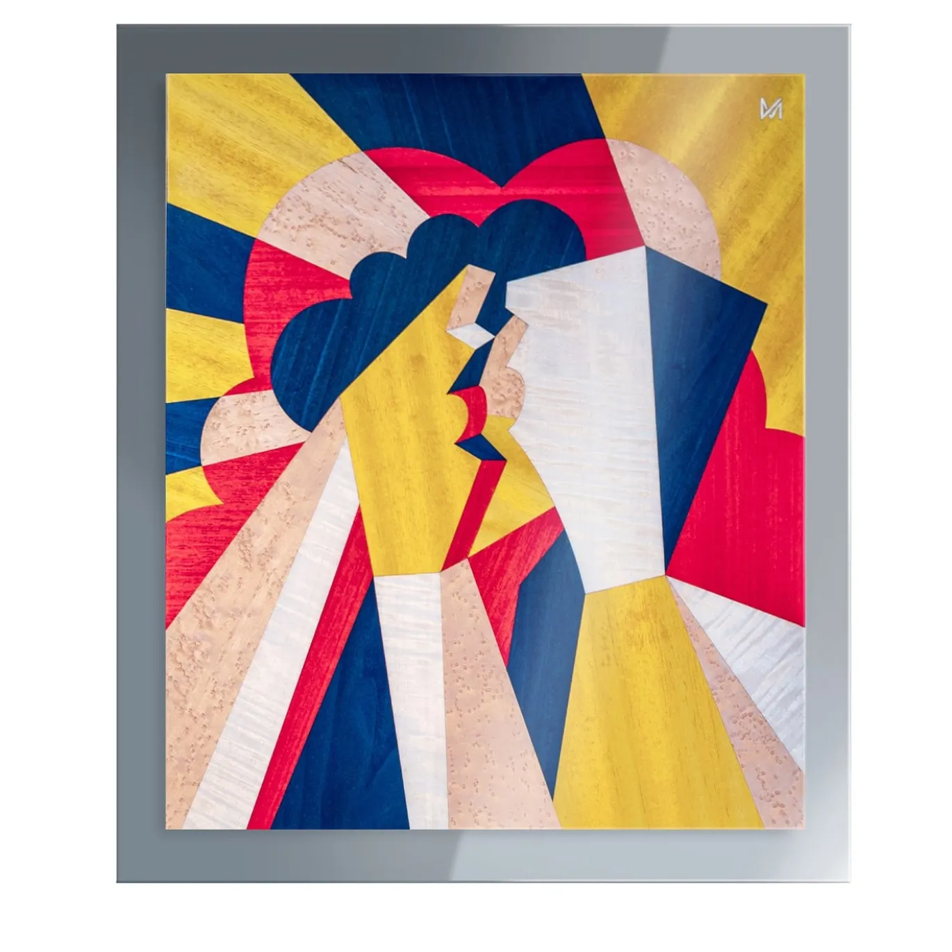 Bacio San Valentino Quadri Specchio