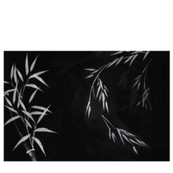Bamboo White Row White Row Carta da parati