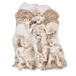 Bassorilievo in Ceramica Tarocchi Tricky Il Diavolo