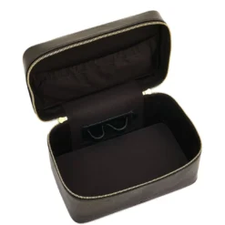 Beauty Case Grande in Pelle Nera