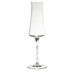 Beviamo Set di 6 flute con stelo ritorto