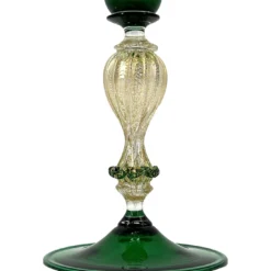 Bicchiere a stelo verde Tipetto #1