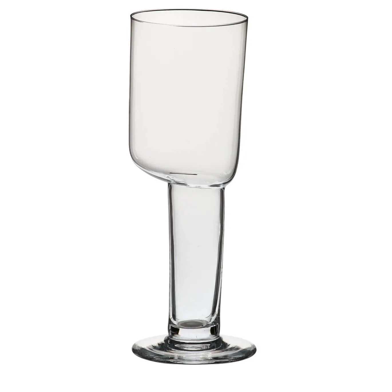 Bicchiere d'acqua asimmetrico