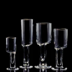 Bicchiere da liquore asimmetrico