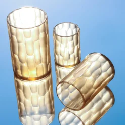 Bicchiere Dritto in Bamboo Antico