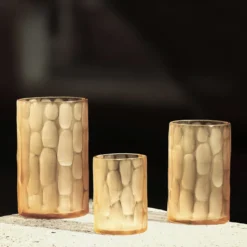 Bicchiere Dritto in Bamboo Antico