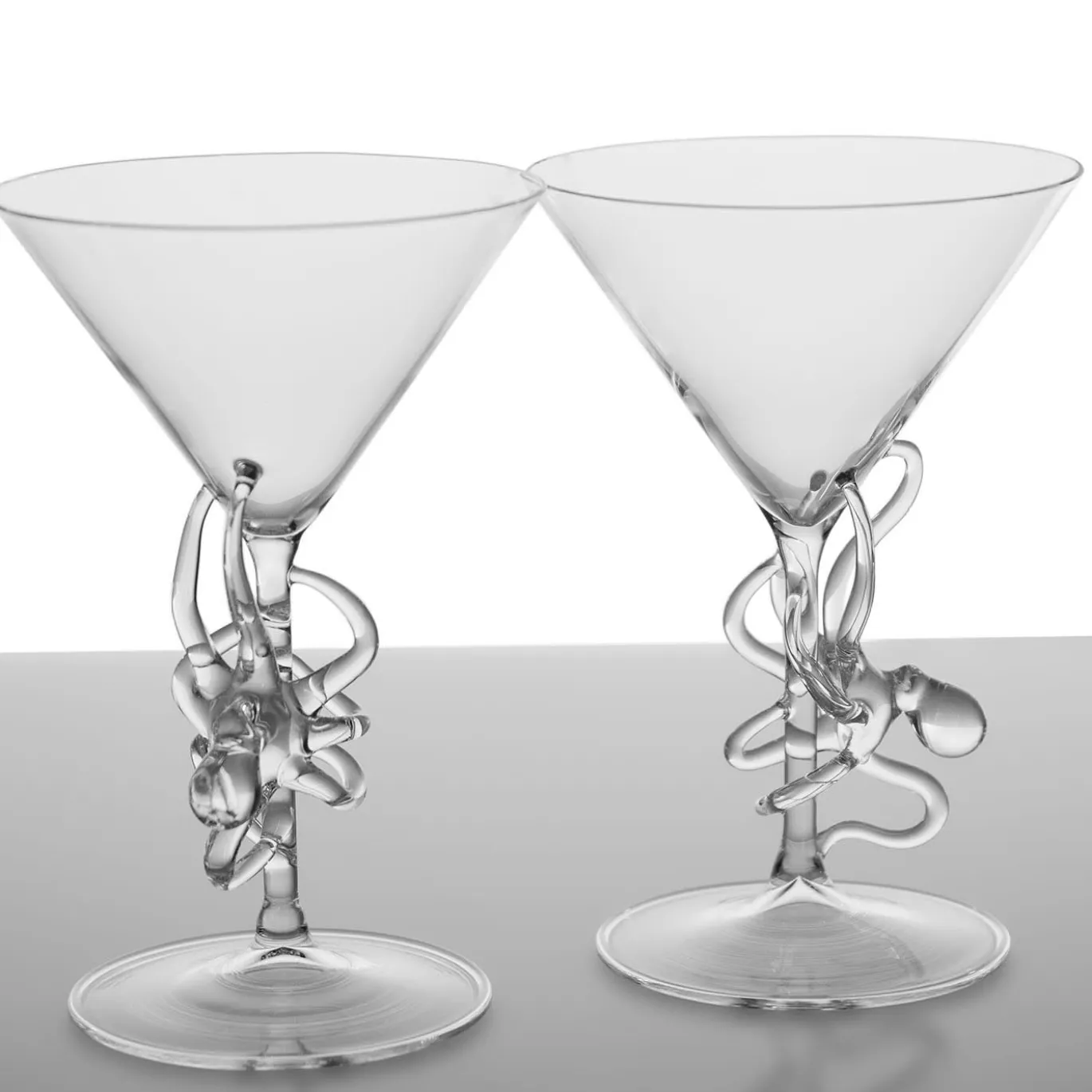 Bicchiere Martini Polpo