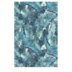 Blue Leaf Facade 22 Carta da paratiper esterno