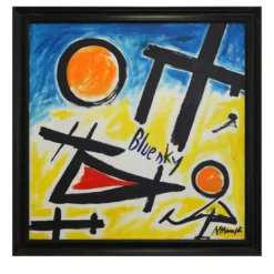 Bluesky Pittura acrilica su tela di Antonio Minopoli