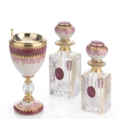 Boccetta Profumo Wave in Porcellana Viola #2