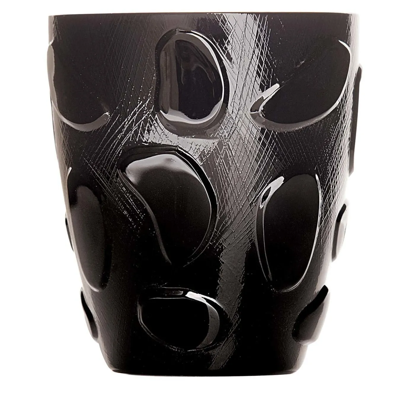 Bolle Nero Set di 2 doppi bicchieri Old Fashion di Michele De Lucchi con Alberto Nason