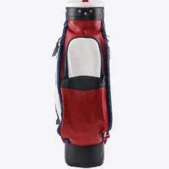 Borsa da golf bianca, rossa e blu