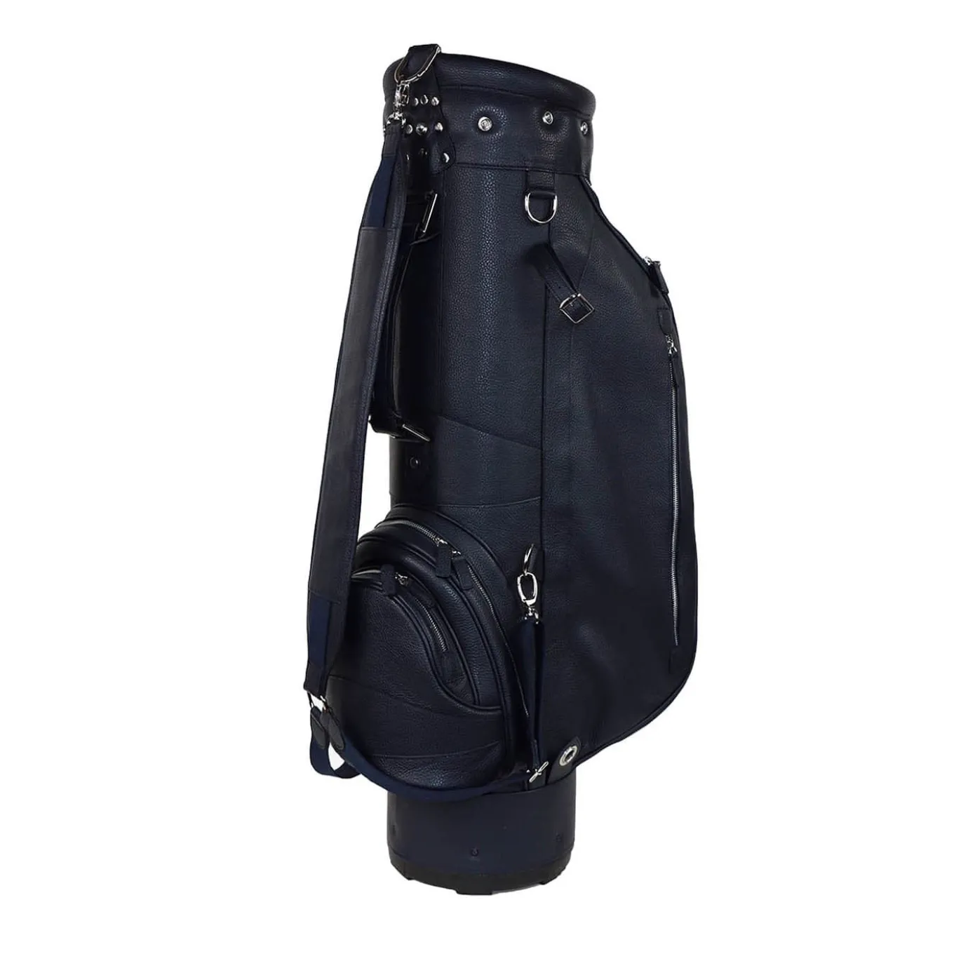 Borsa da golf Imperiale in pelle blu