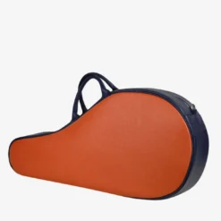 Borsa da tennis Original in pelle arancione/bianco/blu