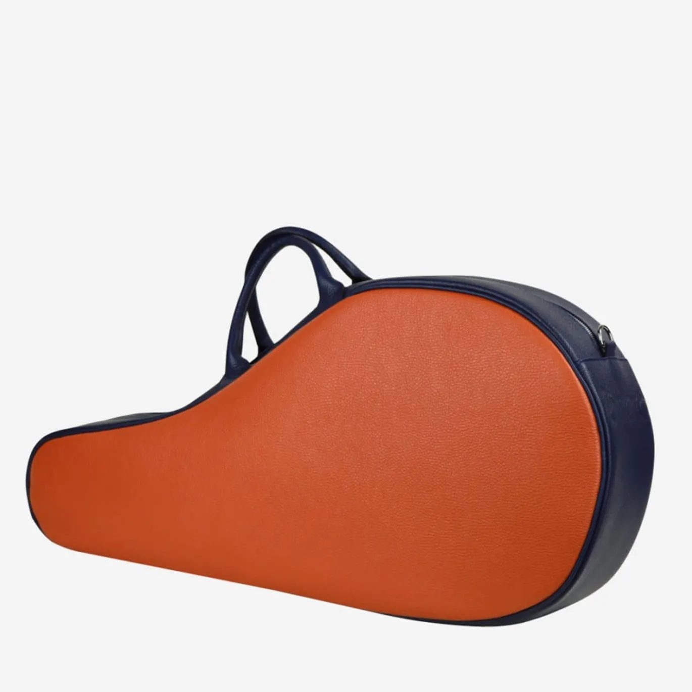 Borsa da tennis Original in pelle arancione/bianco/blu