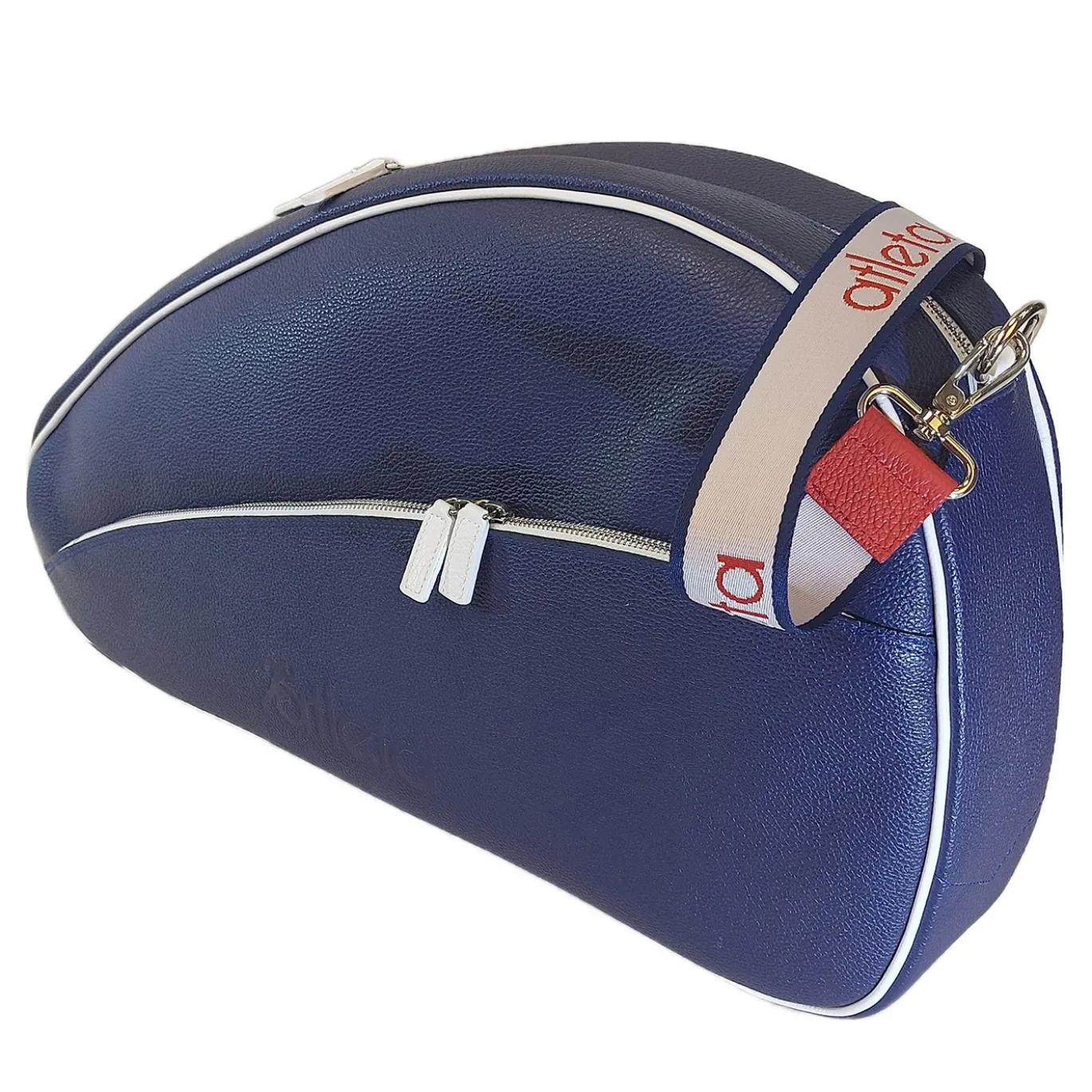 Borsa in Pelle Blu per Paddle e Pickleball
