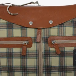 Borsa porta abiti marrone