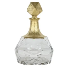Bottiglia Capriccio Diamante Trasparente e Oro