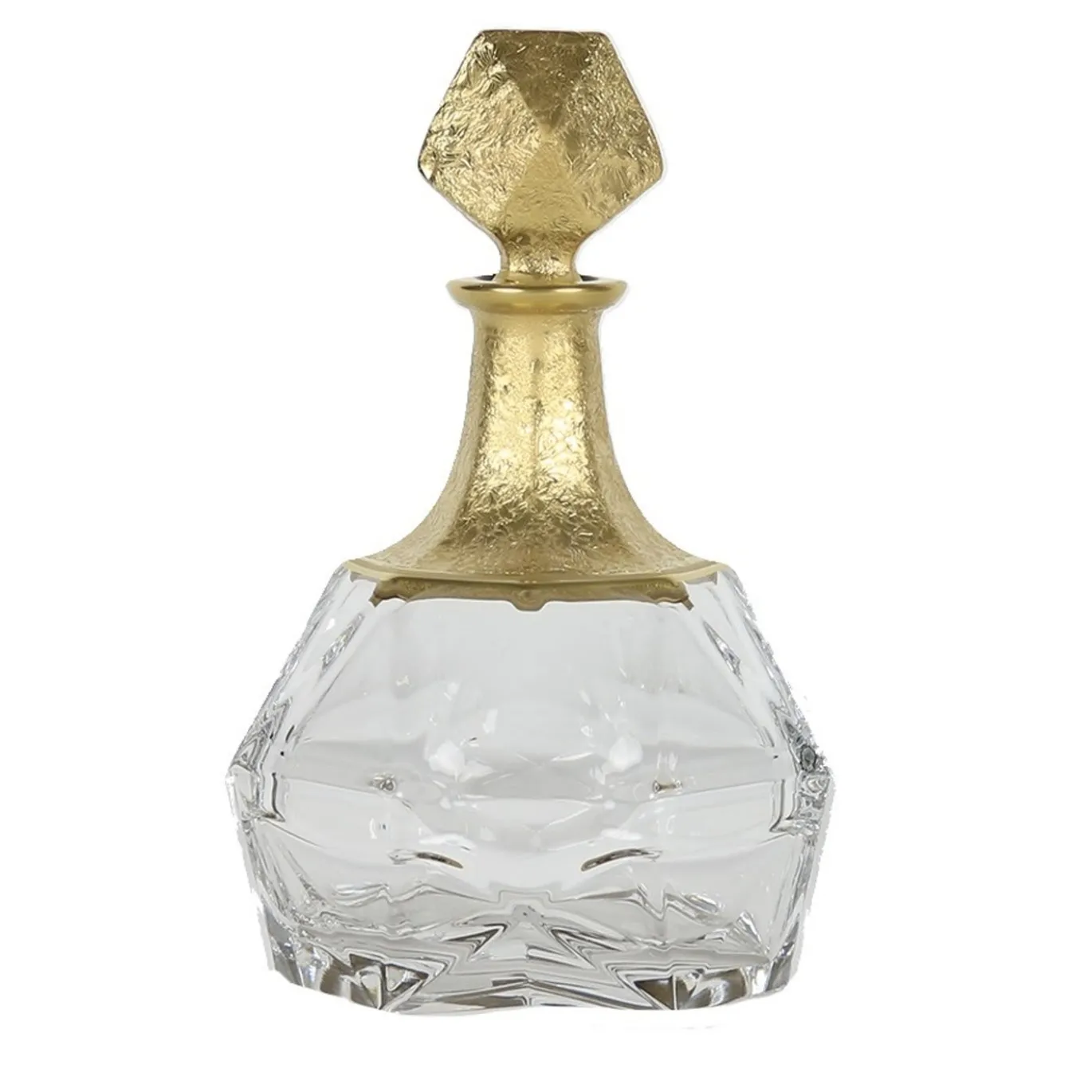 Bottiglia Capriccio Diamante Trasparente e Oro