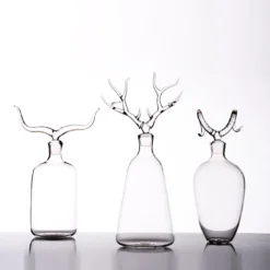 Bottiglia di vetro Deer