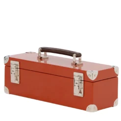 Bottle Trunk Cannes arancione con Dettagli Cromati