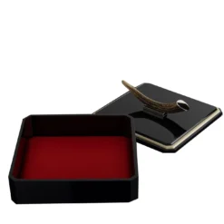 Box Diana con tessuto rosso