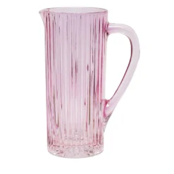 Brocca rosa Prestige con bordo