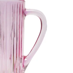 Brocca rosa Prestige con bordo