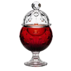 Bruciatore di incenso rosso Baba